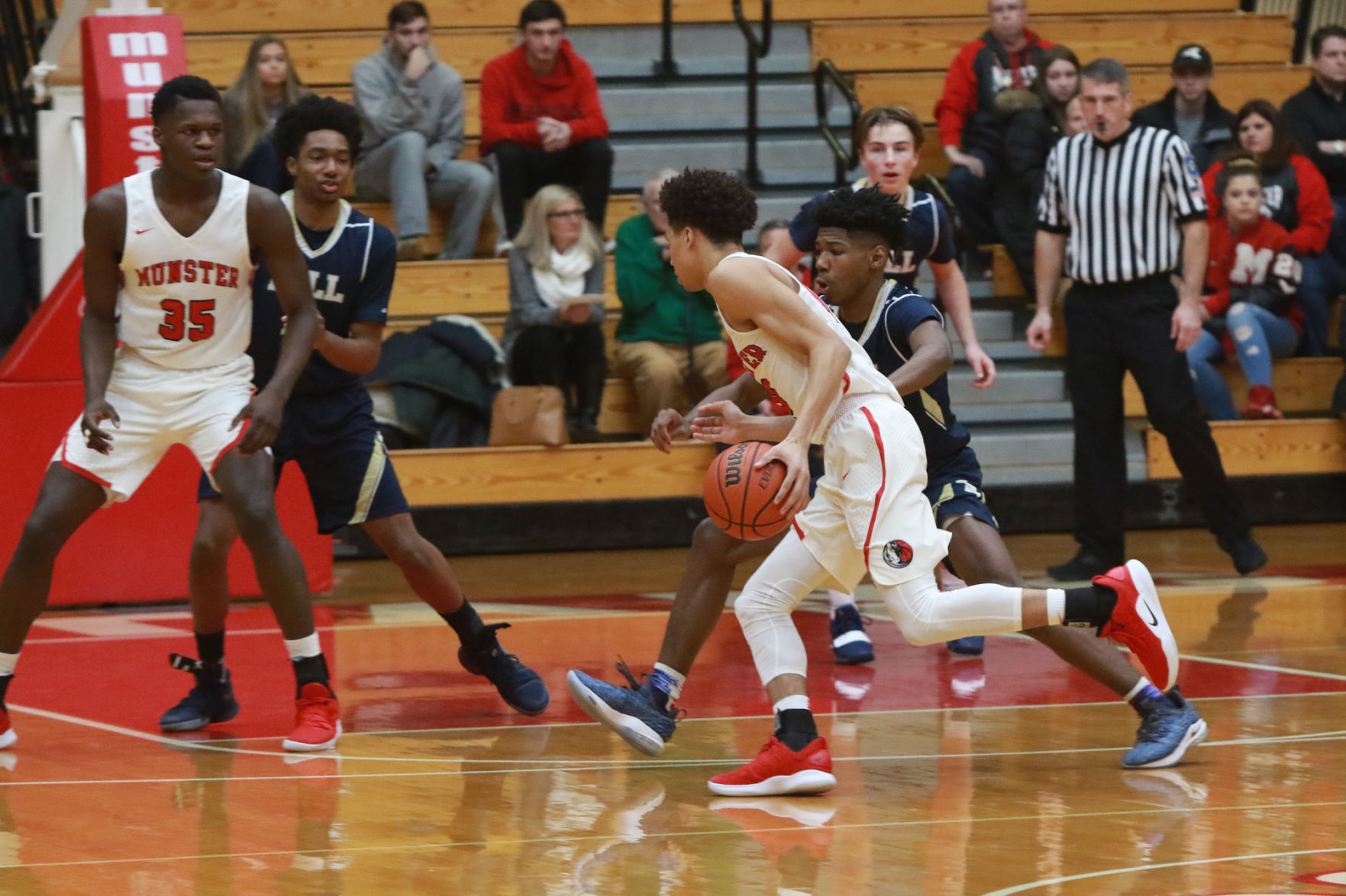 Gallery: Boys basketball - Bishop Noll at Munster